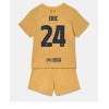 Barcelona Eric Garcia #24 Bortedraktsett Barn 2022-23 Kortermet (+ korte bukser)